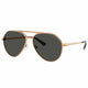 Michael Kors MK1168 Men's Sunglasses Beige Gold Metal Dark Grey Lenses — image 5