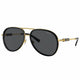 Versace VE2260 Women's Pilot Sunglasses Black Metal UV400 Dark Grey Lenses — image 5