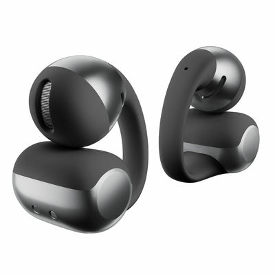 Shokz OpenDots ONE Wireless Clip-On Earbuds, IP54 Sweatproof, 10hr Playtime, USB-C E310-ST-BK