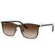 Ray-Ban Kids Square Sunglasses 48mm Metal Frame Gradient Brown Lens RJ9551S 297 13