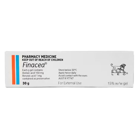 Finacea Acne Gel 15% 30g - Effective Treatment for Acne and Rosacea - Auzzistore