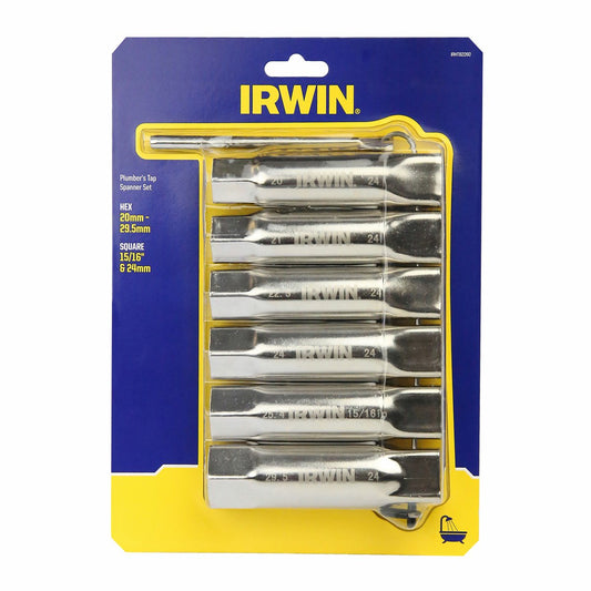 Irwin Plumber's Tap Spanner Set 6 Piece - Steel - 200mm x 40mm x 280mm – view 2