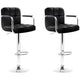 Artiss Black Gaslift Swivel Barstool with Arm Rests 2 Pack – view 3