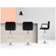 Artiss Black Gaslift Swivel Barstool with Arm Rests 2 Pack – view 6