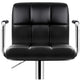 Artiss Black Gaslift Swivel Barstool with Arm Rests 2 Pack – view 4