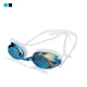 Mirrored prescription swimming goggles -1.5