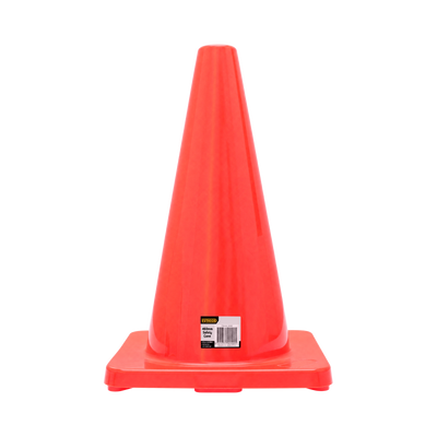 Syneco 460mm PVC Safety Cone - High-Visibility Orange - Lightweight - UV Stabilised