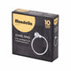 Mondella Towel Ring - Chrome - 155mm x 200mm - Metal - Easy Installation