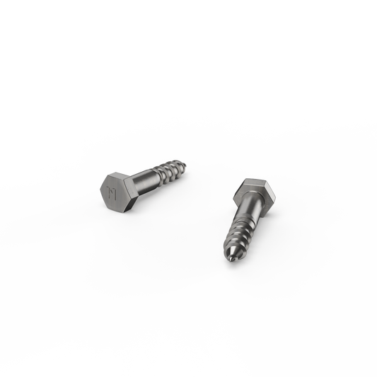 Zenith Hex Head Coach Screws M10 x 50mm Stainless Steel 12 Pack – view 2 - Auzzistore
