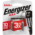 Energizer Max Aaa Battery 4 Pack