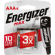 Energizer Max Aaa Battery 4 Pack