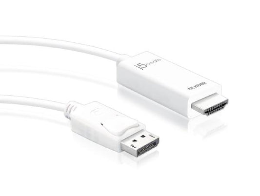 4K DisplayPort to HDMI Cable - J5create JDC158 | Auzzi Store