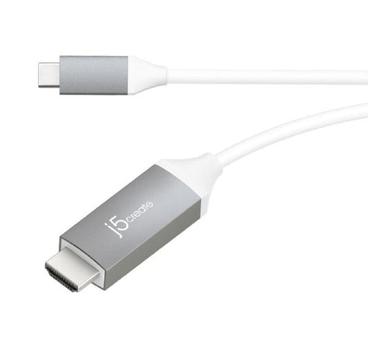 4K HDMI Cable - J5create USB-C TYPE-C, 1.9m | Auzzi Store