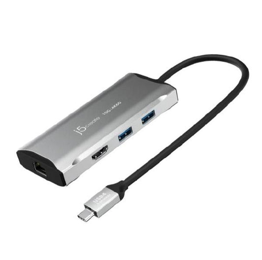 4K60 Travel Dock with USB-C, HDMI, and Ethernet | Auzzi Store