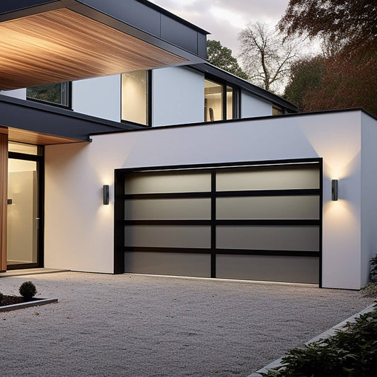 Brilliant Black Coolum Project Modern Wall Light LED Twin Pack - 10W - 800 Lumens - Outdoor Use – view 2
