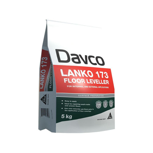 Lanko 5kg Floor Leveller - Cement Based - Smooth Finish - Easy To Use - Auzzistore