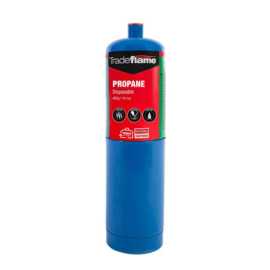 Tradeflame 400g Propane Cartridge - Primus Internal Fitting - Easy Carry - Auzzistore