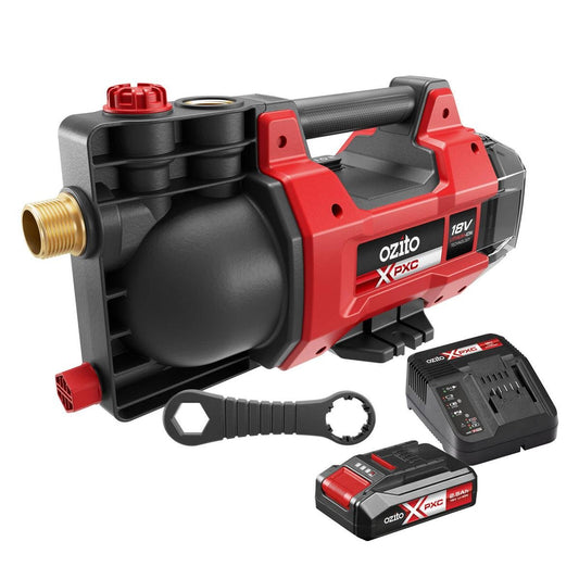 Ozito PXC 18V Transfer Pump Kit PXTPK 250 - 2,800L/H - 6m Suction Depth - Auzzistore