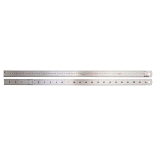 Crescent Lufkin Stainless Steel Rule 600mm 24 - Silver – view 2 - Auzzistore