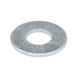 Zenith 3/8" Zinc Plated Flat Washer 50 Pack Steel Load Distribution