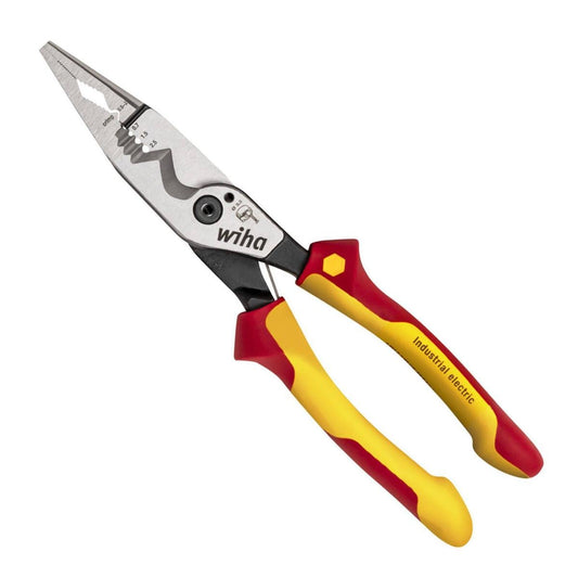 Wiha 8 in 1 Multi Function Pliers - 209mm - Steel - Ergonomic Design