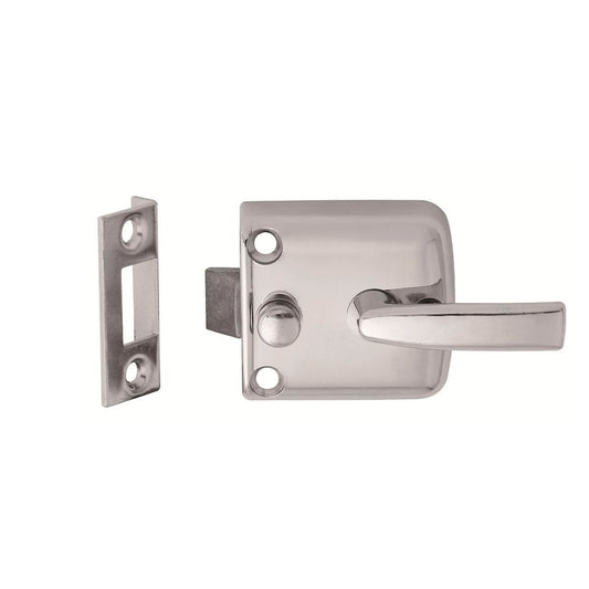 Lockwood Screen Door Latches - 19-38mm - Zinc Diecast - Satin Finish - Auzzistore