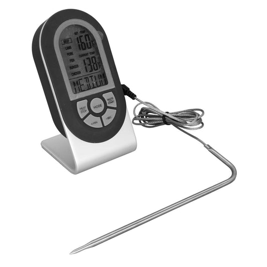 Jumbuck Digital Meat Thermometer - Stainless Steel - 6 Meat Selections