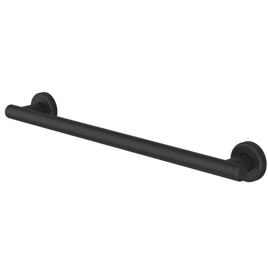 Homecare By Caroma 600mm Black Matte Straight Grab Rail - Safety Support
