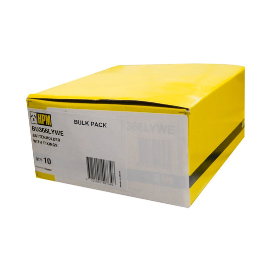 HPM Battenholder 10 Pack - White Plastic - 68mm Diameter - Durable – view 2 - Auzzistore