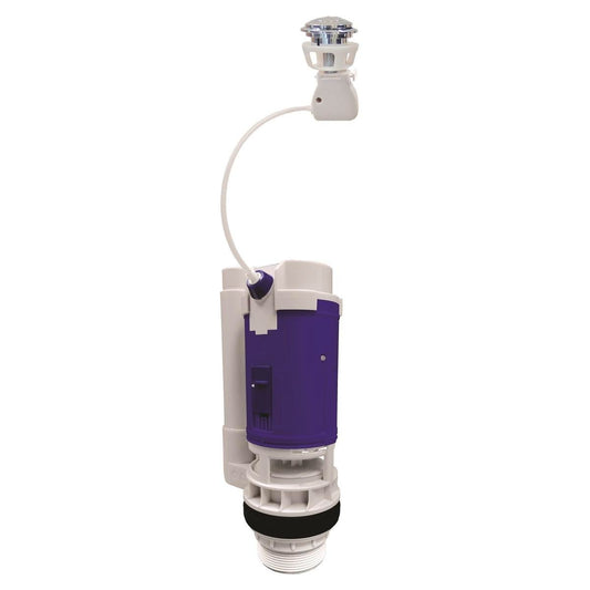 Fluidmaster Dual Flush Toilet Cistern Valve - 50mm Plastic - Water Saving