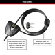 Master Lock Mini Python Adjustable Locking Cable 1.8m 5mm Braided Steel