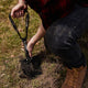 Trojan Folding Camping Shovel - Steel - 180mm x 350mm - Carry Bag Included