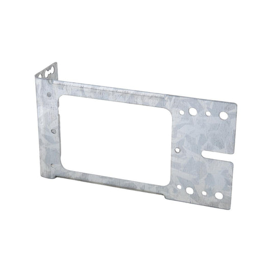 DETA Mounted Stud Bracket - Galvanised Steel - 136mm x 73mm - Strong - Auzzistore