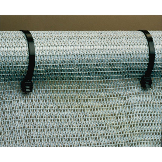 Coolaroo Tie Wraps - 4.8mm x 200mm - Flexible Plastic - 20 Pack