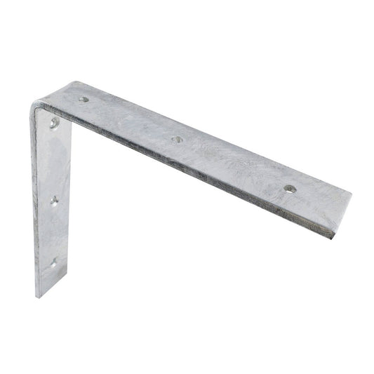 Carinya Galvanised Angle Bracket 200x200mm Heavy-Duty Steel Support - Auzzistore