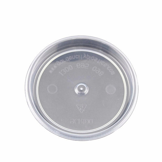 Garden City Plastic Black Grow Pot Saucer - Clear 115mm - Durable Design