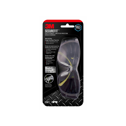 3M SecureFit 400 Anti-Fog Eye Protection