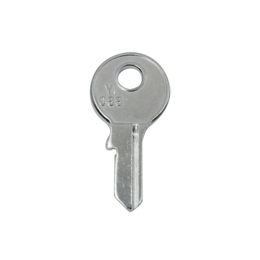 Ehi vi088 Silver Blank Padlock Key - Durable Nickel Plated Brass – view 2 - Auzzistore