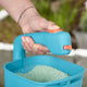 Gardena Handheld Seed and Fertiliser Spreader Medium - 100m² Coverage - Turquoise