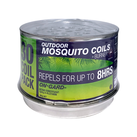 On Gard Outdoor Mosquito Coils 30 Pack - 8 Hour Repellent - Durable