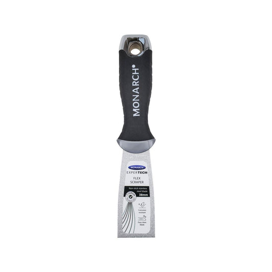 Monarch Expertech Flex Scraper - 38mm - Stainless Steel - Non-Stick