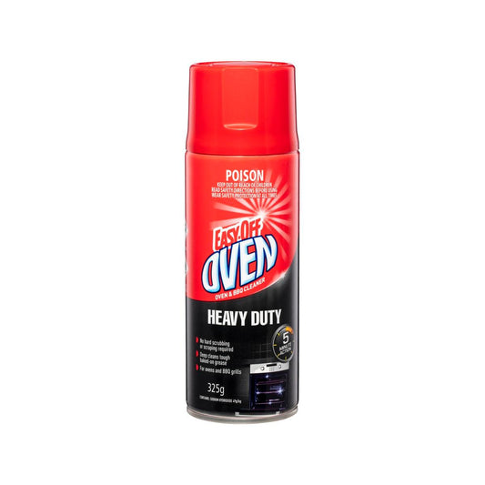 Easy Off Heavy Duty Oven BBQ Cleaner Spray - 325g - Deep Cleans Grease
