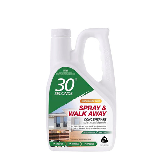 30 Seconds One Step Spray - 2L Liquid - Removes Lichen Mould Algae