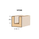 Ultra Router Bit - Straight 8mm - Tungsten Carbide - Durable Design