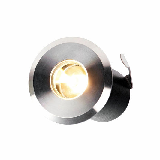 Elluminate Warm White Deck Lights - 4 Pack - Stainless Steel - Safe