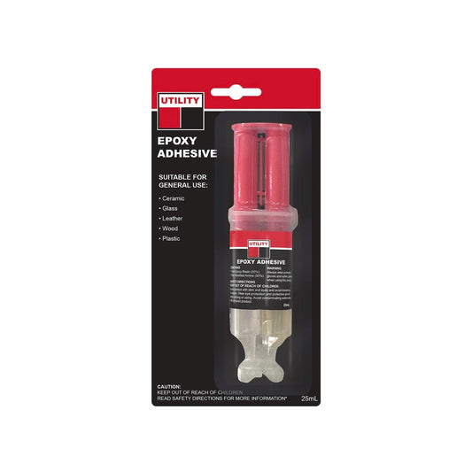 Utility Epoxy Adhesive - 25ml - Clear - Strong Bond - Easy Mix
