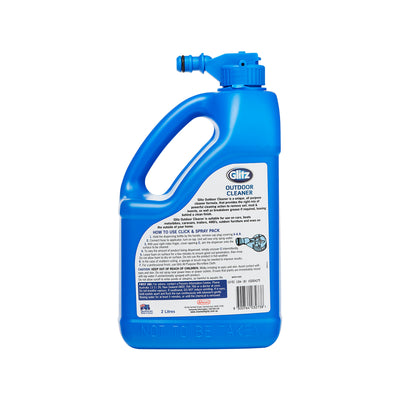 Glitz Outdoor Cleaner 2L HDPE Plastic Breaks Down Mud Grease Bugs