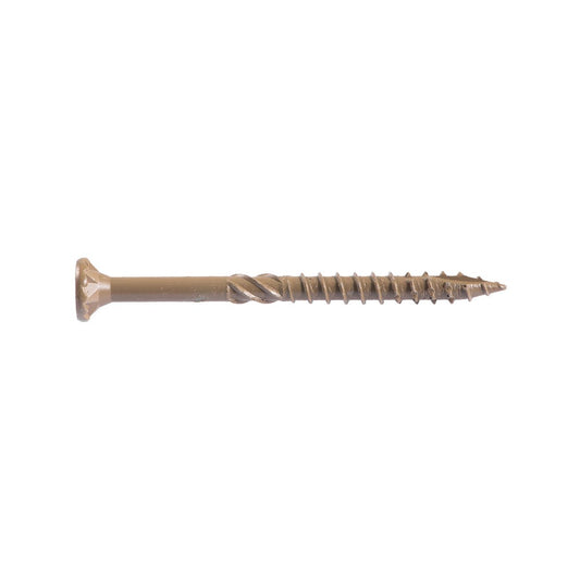 Buildex Rapiddrive Treated Pine Screws 12g x 75mm Box of 500 - Coarser Thread - Fast Installation - Auzzistore