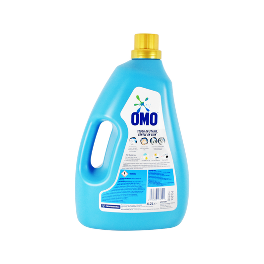 Omo Professional Laundry Liquid - 4.2L - Fragrance Free - Tough on Stains – view 2