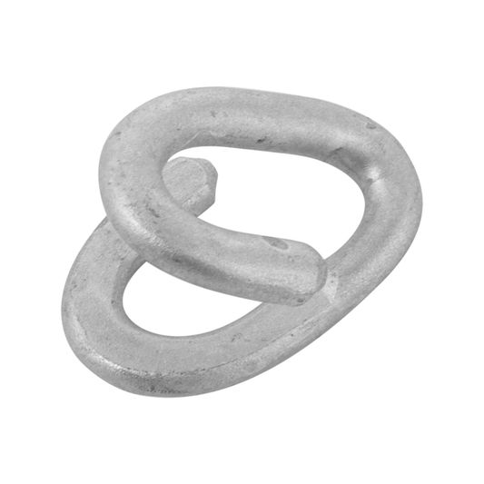 Pinnacle Galvanised Split Links 5mm 2 Pack - Silver - Auzzistore